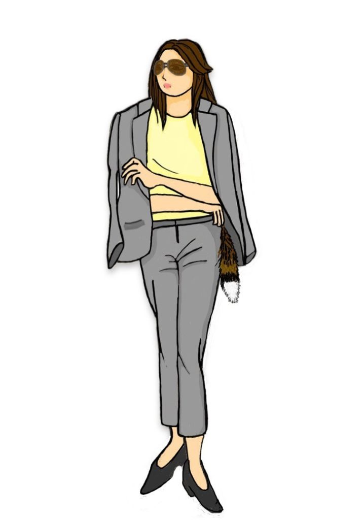 シオヤアブ擬人化　はちまきうずこイラスト