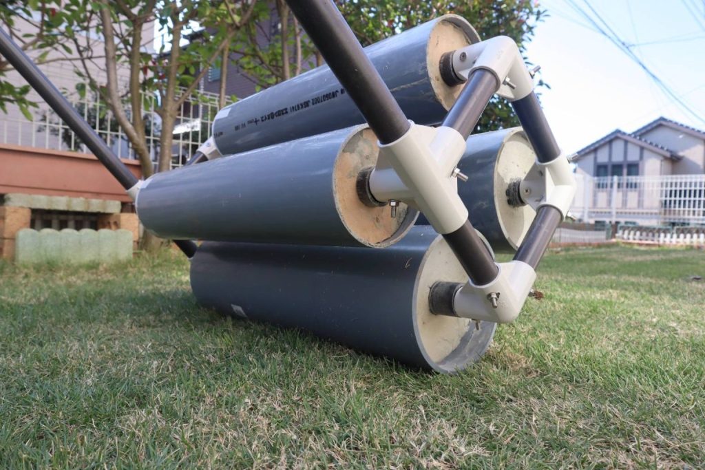 DIYによる自作転圧ローラー